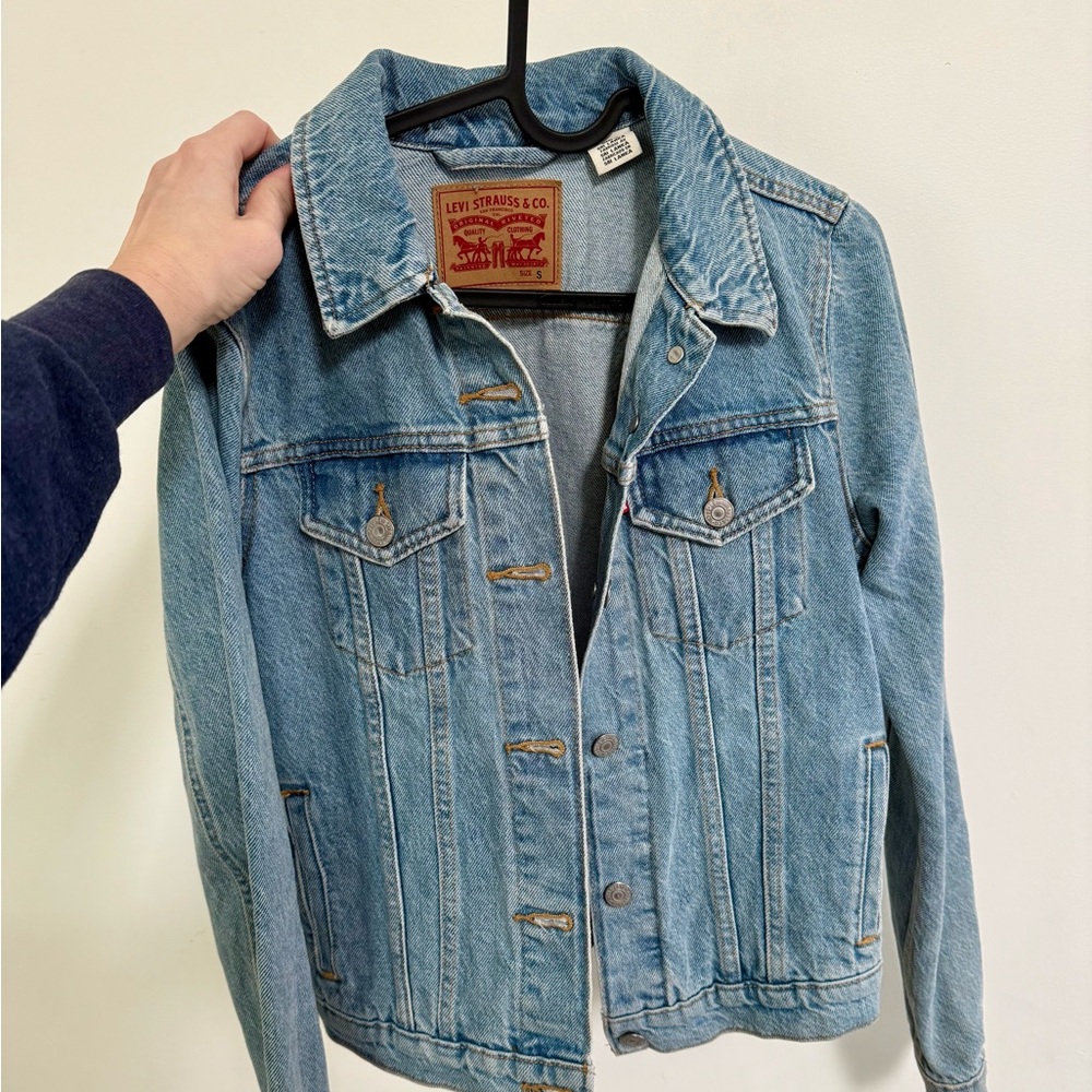 Levi Denim Original Trucker Jacket Size Small